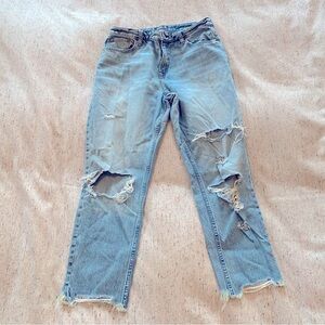 A&F Girlfriend Jeans